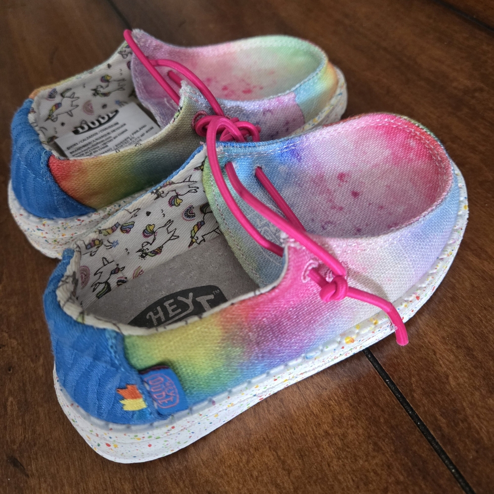 Hey Dude Kids Sneakers - Multicolor Tie-Dye